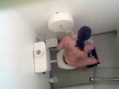 compilation of women urinating in the public WC