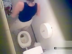 compilation of women urinating in the public WC