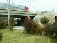 crazy street pissing