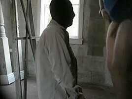 deepthroating anonymous 26 yr old straight guy in garage
