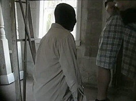 deepthroating anonymous 26 yr old straight guy in garage