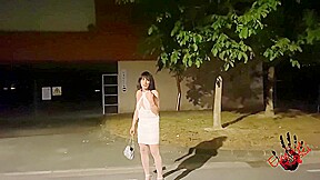 (emily & Betty) My Friend And I Pee Outdoors And Then She Fucks Me With Strapon
