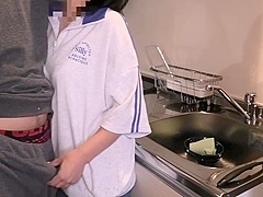 素人結婚してまもないカッフルの熱いsex 14 Min