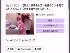 素人結婚してまもないカッフルの熱いsex 14 Min
