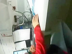 flashing my big dick, near coworker