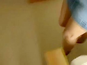 footjob, shoejob in hawt red high heels