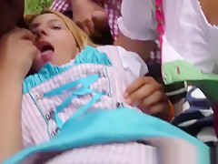 german outdoor gangbang orgy