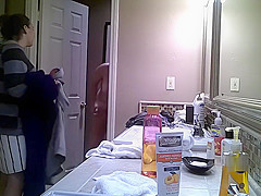 girlfriends strip and shower together