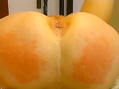 1h1f french bdsm funnel milk enema expulsion
