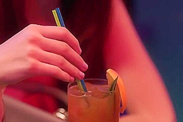 horny redhead on vacation begs for anal