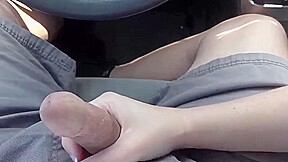 hot step-daughter fucks stepdad during roadtrip
