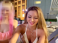 プールでナンパした極上ボディの黒ギャルをホテルに誘ってめちゃくちゃ即ハメ