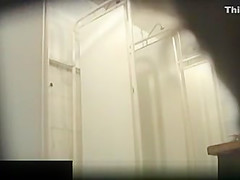in shower room
