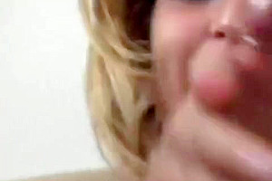 large Dicked ladyboy Masturbating