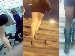 legs and butts in public compilation 2