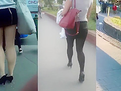 legs and butts in public compilation 2