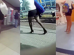 legs and butts in public compilation 2