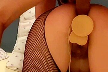 my wife big tits hairy anal dp