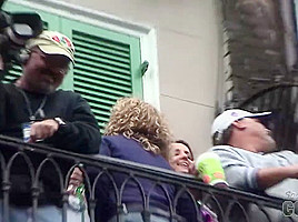 neverbeforeseen Mardi Gras Girls Flashing Pussy And Tits On The Streets Of New Orleans - SouthBeachCoeds