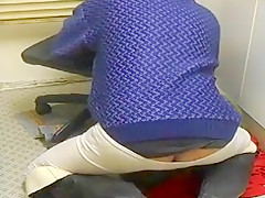 nlboots - cleaning in turned down waders long johns piss