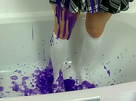 outfit and purple slime