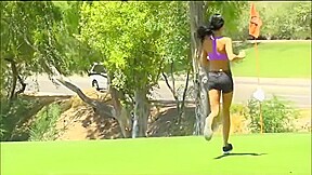 playing in sneakers