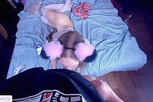 (pov) Femboy Fucks A Guy With A Big Ass And Ends Up Like A Fire Hose