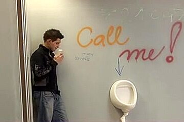 public restroom bareback