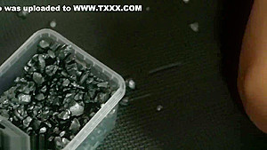 queensnake - shards pebbles and glass inside