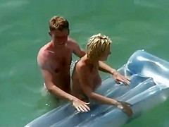 secret in the water at beach