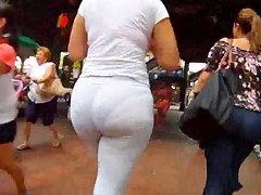 see through ass leggings culona