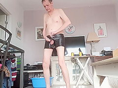 shaking and rolling them balls