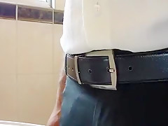 smoking in slacks