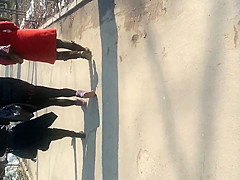 spy sexy girls in parck romanian