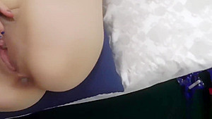 stepBrother Wakes Up and Anal Fucks teen 18+ StepSister And Creampies Her