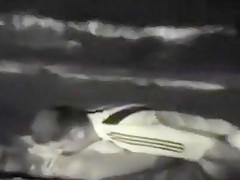 tapes a dude with soccer shirt fucking a partyslut at the beach