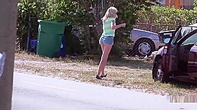 teen 18+ Bangs Strangers Cock In Car On Camera