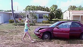 teen 18+ Bangs Strangers Cock In Car On Camera