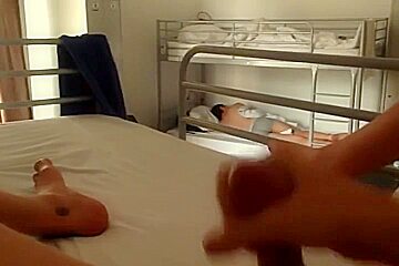 teen 18+ Having A Risky Wank In Dormitory 2