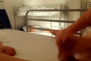 teen 18+ Having A Risky Wank In Dormitory 2
