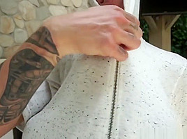 teen 18+ Petite Deepthroating Cock Upside Down
