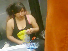 tetas en el metro