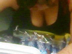 tetas en el metro