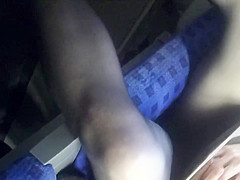 upskirt french milf on train