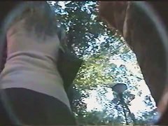 upskirt hunt catches one girl with her panties at home