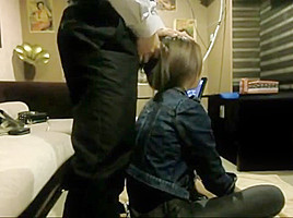 very hot chinese hairjob