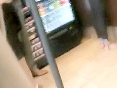 video and a great upskirt shot of a cute slim
