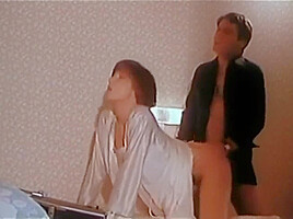 vintage brunette fucks