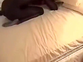 white slut making love