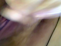 19yo Chubby amateur virgin uses vibrator on clit POV and orgasm 1st video:)